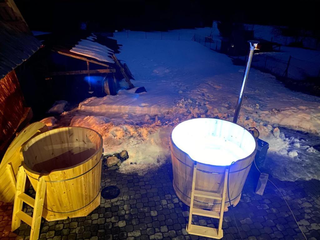 Domki I Apartamenty Na Wyskowkach Jacuzzi & Sauna Zakopane Esterno foto