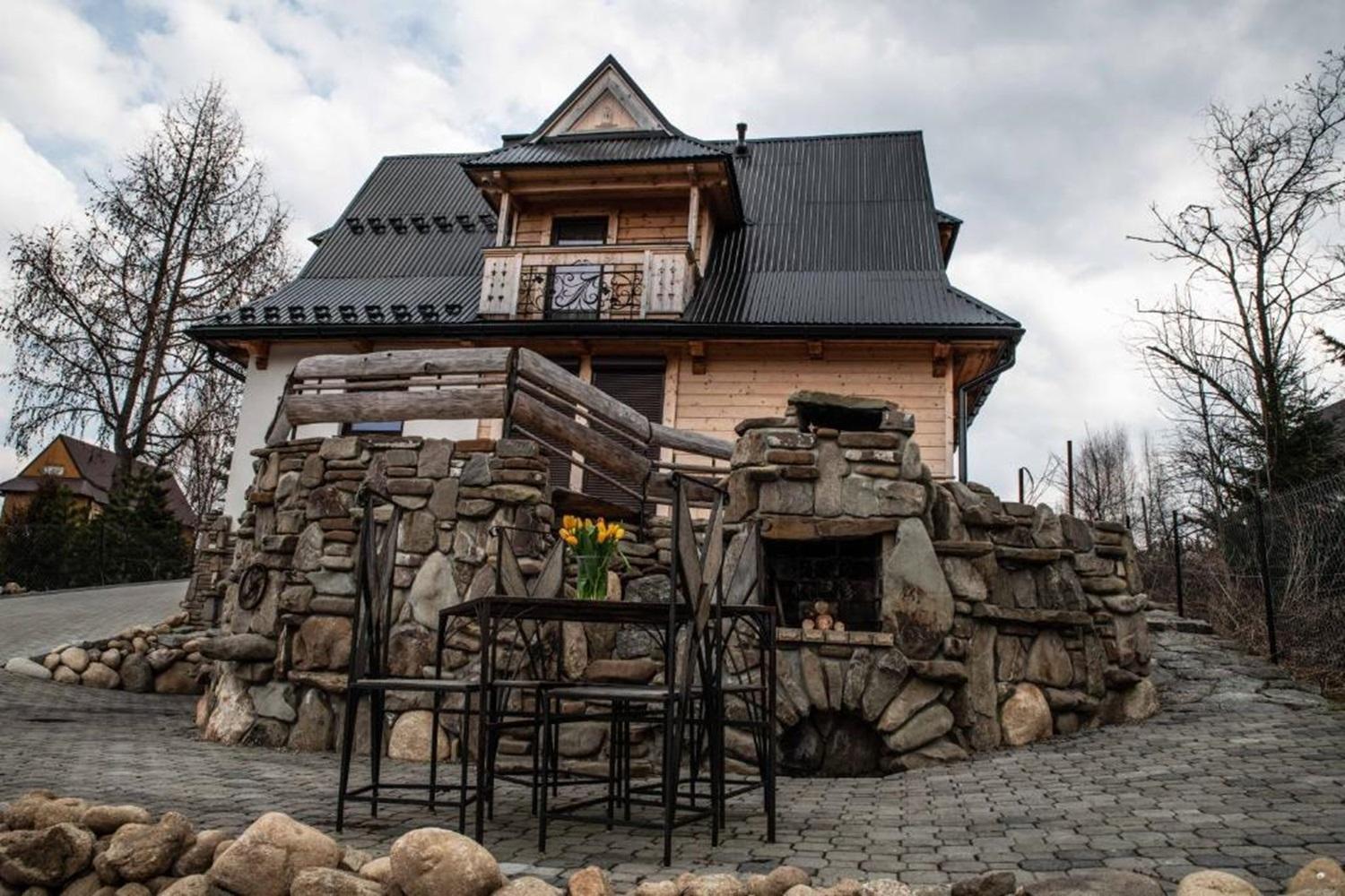 Domki I Apartamenty Na Wyskowkach Jacuzzi & Sauna Zakopane Esterno foto